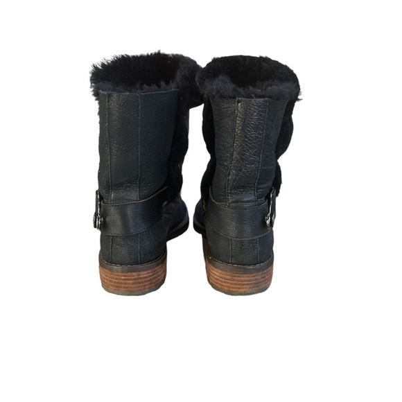 Matt Bernson Tundra Womens Booots Size 7.5 Black Leather - Picture 4 of 10